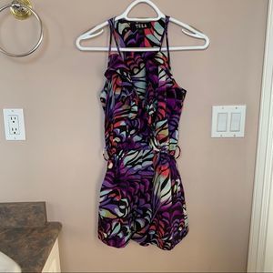 Printed Romper